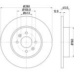 Bremsscheibe 8DD 355 115-811 Bremsscheibe 8DD 355 115-811