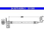ATE 24.5275-0289.3 Bremsschlauch