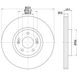 Bremsscheibe 8DD 355 118-161