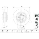Bremsscheibe 0 986 479 E78 Bremsscheibe 0 986 479 E78