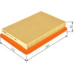 BOSCH F 026 400 187 Luftfilter BOSCH F 026 400 187 Luftfilter