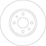 Bremsscheibe DF6231 Bremsscheibe DF6231