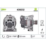 Valeo 439232 Generator ORIGINS - NEW O.E. TECHNOLOGIE Valeo 439232 Generator ORIGINS - NEW O.E. TECHNOLOGIE