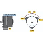 BOSCH 0 120 469 982 Generator