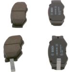 BOSCH 0 986 490 990 Bremsbelagsatz, Scheibenbremse BOSCH 0 986 490 990 Bremsbelagsatz, Scheibenbremse