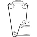 Zahnriemensatz K015505XS Zahnriemensatz K015505XS
