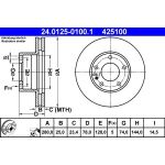 Bremsscheibe 24.0125-0100.1
