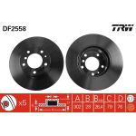 Bremsscheibe DF2558 Bremsscheibe DF2558