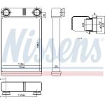 Wärmetauscher, Innenraumheizung 76515 Wärmetauscher, Innenraumheizung 76515
