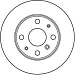 Bremsscheibe DF2635