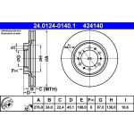 Bremsscheibe 24.0124-0140.1