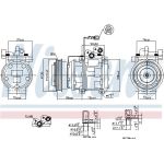 Kompressor, Klimaanlage 89166 Kompressor, Klimaanlage 89166