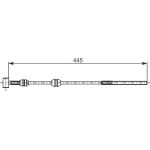 BOSCH 1 987 482 783 Seilzug, Feststellbremse BOSCH 1 987 482 783 Seilzug, Feststellbremse