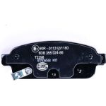 Bremsbelagsatz, Scheibenbremse 8DB 355 024-861 Bremsbelagsatz, Scheibenbremse 8DB 355 024-861