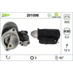Valeo 201096 Starter CORE-FLEX
