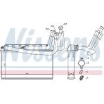 Wärmetauscher, Innenraumheizung 70531 Wärmetauscher, Innenraumheizung 70531