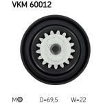 Spannrolle, Keilrippenriemen VKM 60012