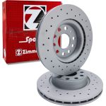 ZIMMERMANN SPORT COAT Z 600.3233.52 Bremsscheibe 280mm + 23131.195.1 Bremsbeläge inkl. Verschleißwarnkontakt ZIMMERMANN SPORT COAT Z 600.3233.52 Bremsscheibe 280mm + 23131.195.1 Bremsbeläge inkl. Verschleißwarnkontakt