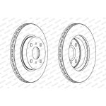 Ferodo DDF794C Bremsscheibe PREMIER Coat+ disc Ferodo DDF794C Bremsscheibe PREMIER Coat+ disc