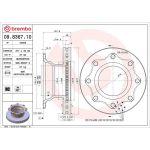 Brembo 09.8367.10 Bremsscheibe PRIME LINE Brembo 09.8367.10 Bremsscheibe PRIME LINE