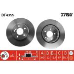Bremsscheibe DF4355 Bremsscheibe DF4355