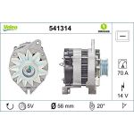 Valeo 541314 Generator ORIGINS - NEW O.E. TECHNOLOGIE Valeo 541314 Generator ORIGINS - NEW O.E. TECHNOLOGIE