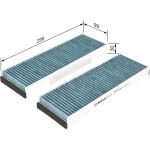 BOSCH 0 986 628 505 Innenraumfilter FILTER+