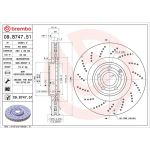 Bremsscheibe 09.B747.51 Bremsscheibe 09.B747.51