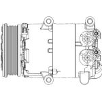 Kompressor, Klimaanlage ACP 310 000P Kompressor, Klimaanlage ACP 310 000P