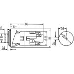 Warnblinkschalter 6HF 001 579-052 Warnblinkschalter 6HF 001 579-052