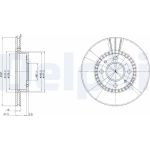 Bremsscheibe BG3134