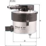 Kraftstofffilter KL 569 Kraftstofffilter KL 569
