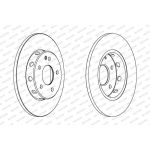 Ferodo DDF540C Bremsscheibe PREMIER Coat+ disc Ferodo DDF540C Bremsscheibe PREMIER Coat+ disc