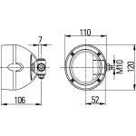 Arbeitsscheinwerfer 1GM 996 134-371 Arbeitsscheinwerfer 1GM 996 134-371