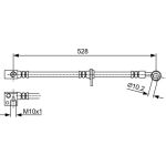 BOSCH 1 987 481 975 Bremsschlauch