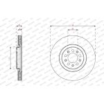 Ferodo DDF3040C-1 Bremsscheibe PREMIER