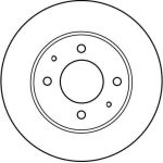Bremsscheibe DF4158