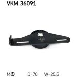 Spannrolle, Keilrippenriemen VKM 36091