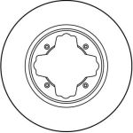 Bremsscheibe DF3084