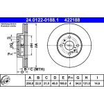 Bremsscheibe 24.0122-0188.1