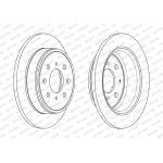 Ferodo DDF950C Bremsscheibe PREMIER Ferodo DDF950C Bremsscheibe PREMIER