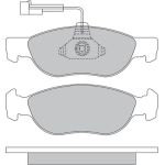 Metzger 1170338 Bremsbelagsatz, Scheibenbremse Metzger 1170338 Bremsbelagsatz, Scheibenbremse