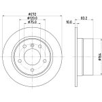 Bremsscheibe 8DD 355 104-821 Bremsscheibe 8DD 355 104-821