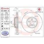 Brembo 09.D094.13 Bremsscheibe PRIME LINE - Composite