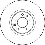 Bremsscheibe DF4971