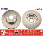 TRW DF2593 Bremsscheibe TRW DF2593 Bremsscheibe
