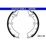 ATE 03.0137-0306.2 Bremsbackensatz ATE 03.0137-0306.2 Bremsbackensatz
