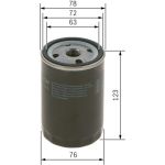 BOSCH 0 451 103 086 Ölfilter BOSCH 0 451 103 086 Ölfilter