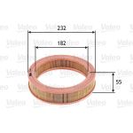 Valeo 585632 Luftfilter Valeo 585632 Luftfilter