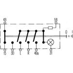 Warnblinkschalter 6HF 003 916-011 Warnblinkschalter 6HF 003 916-011
